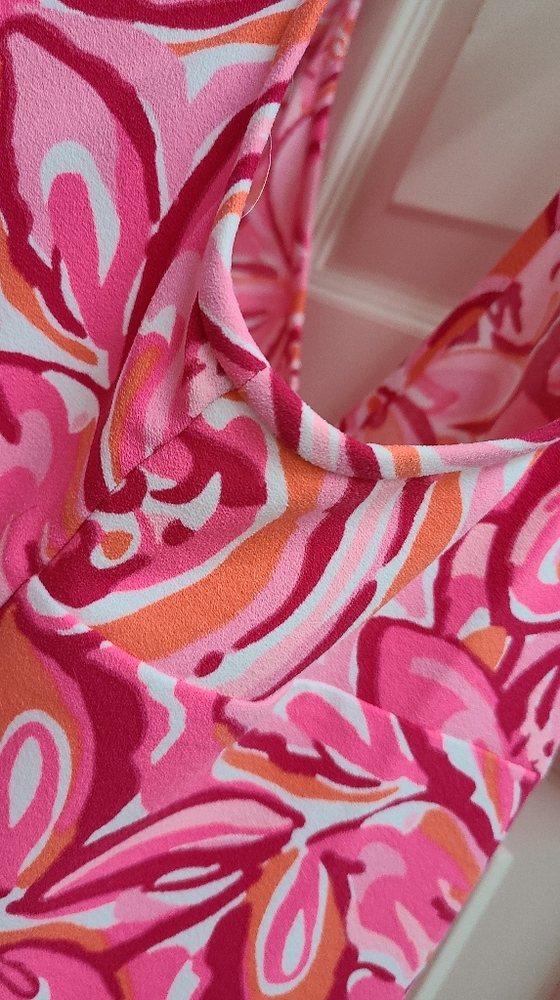 Lilly Pulitzer Pink Multi Floral Print Mini Dress - Picture 5 of 12